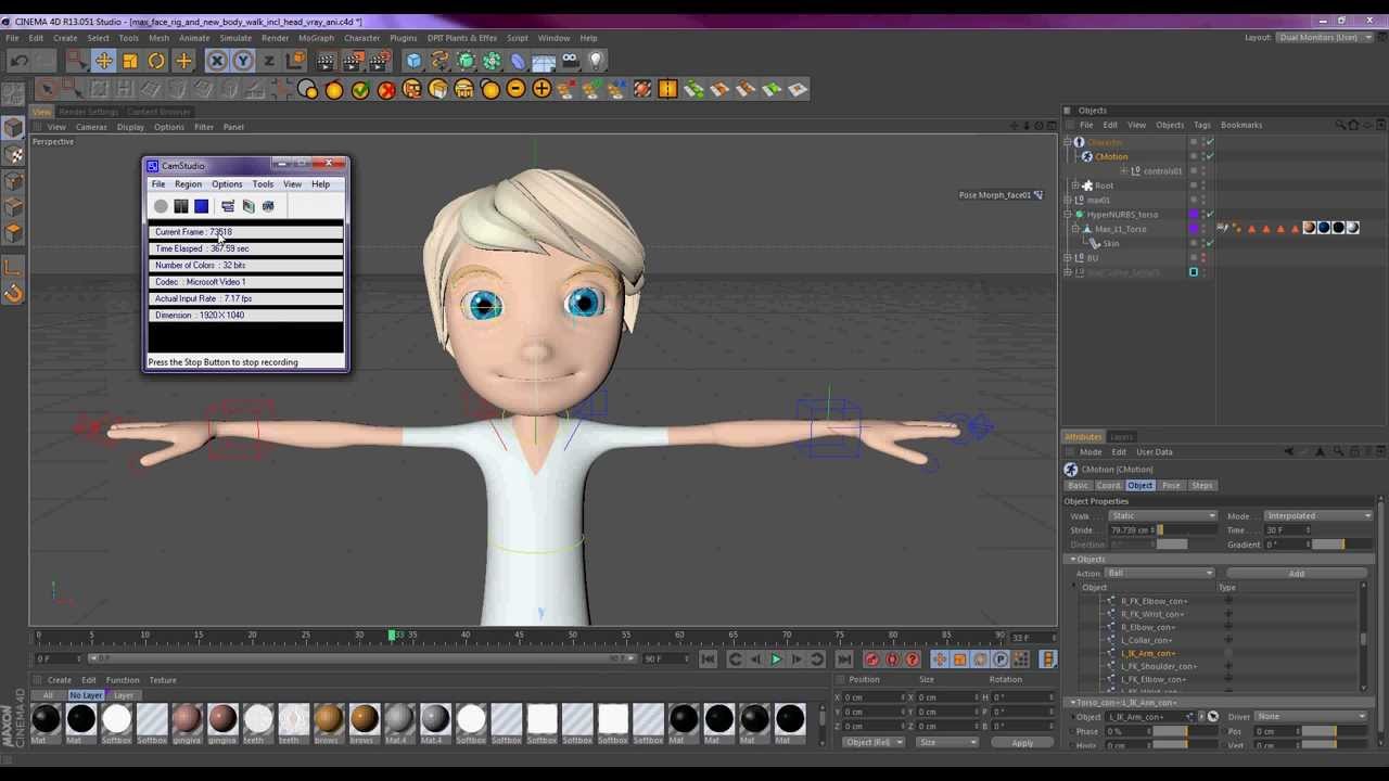 Character rig cinema 4d download full free